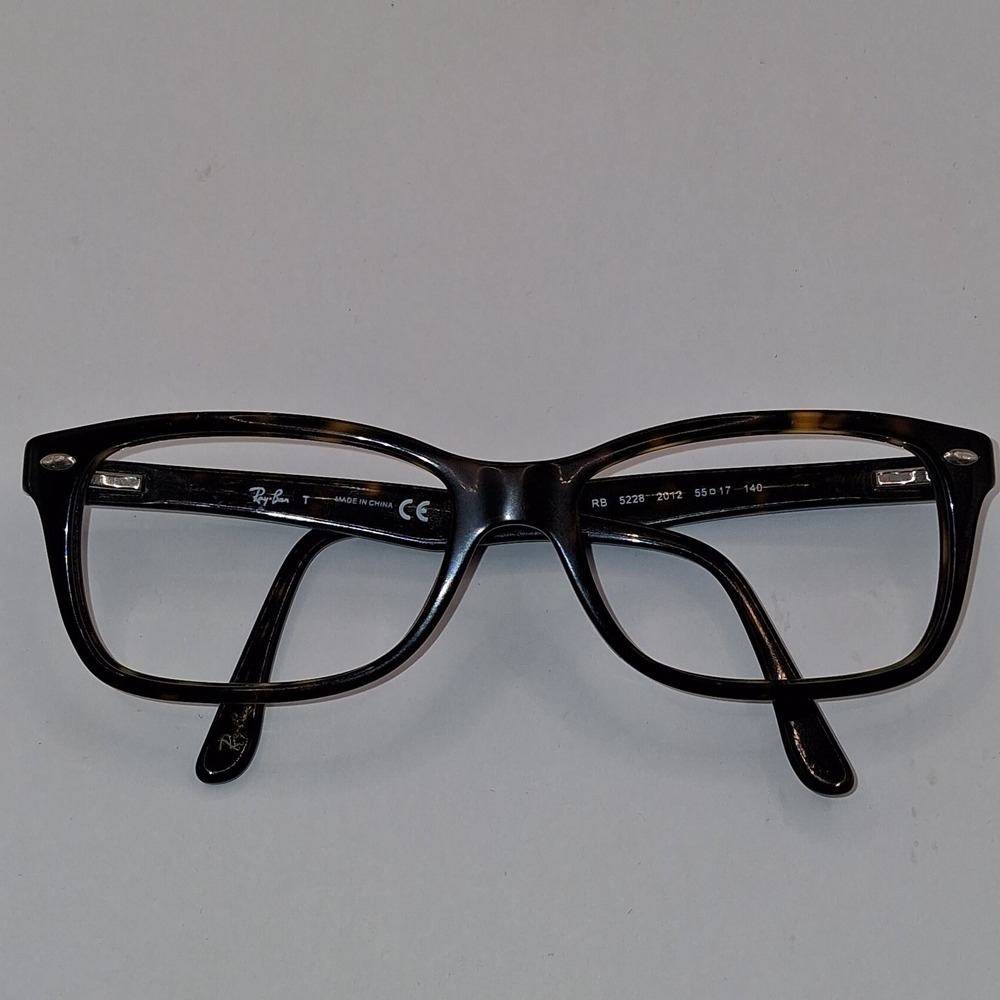 Ray-Ban RB 5228 Eyeglasses Frames 55-17-140 Tortoise Shell